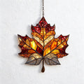 CouldNook Maple Leaf Window Suncatcher - Hanging Home Decor (小胡0611-8AC7HBW121)-ok