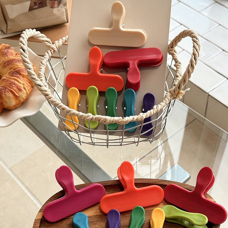 CouldNook Multi Color Bag Sealing Clip Set - Pantry Sorting Accent