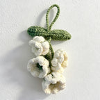CouldNook Lily of the Valley Hanging Charm - Soft Floral Home Ornament