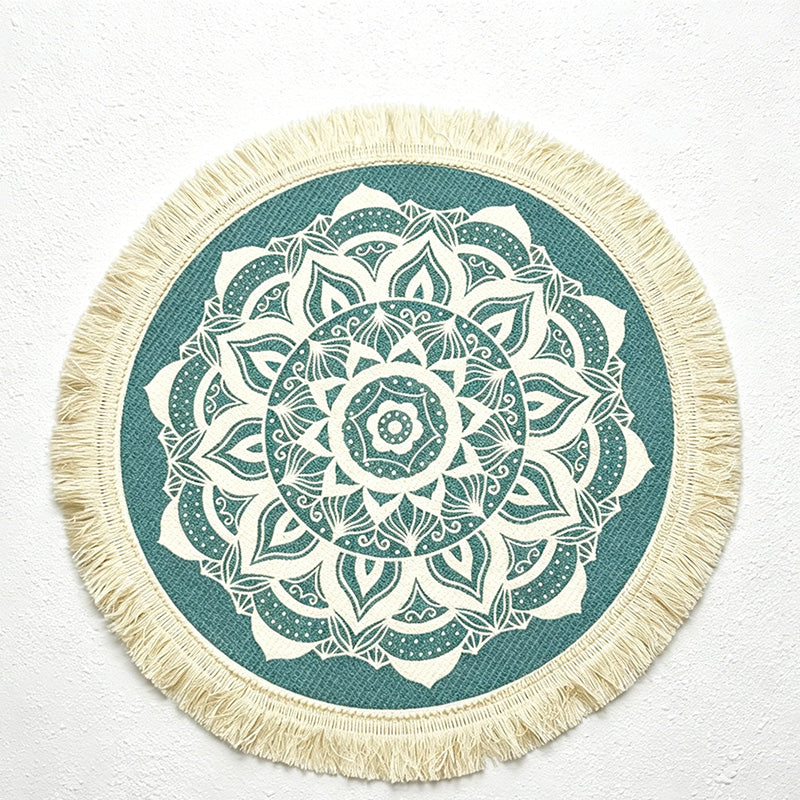 CouldNook Bohemian Tassel Placemat - Aesthetic Woven Table Mat