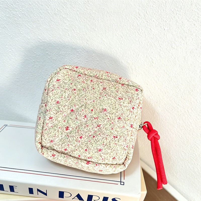 CouldNook Quilted Sanitary Pouch- Everyday Organizer Bag