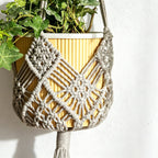 CouldNook Macrame Hanging Basket - Plant Holder Decor