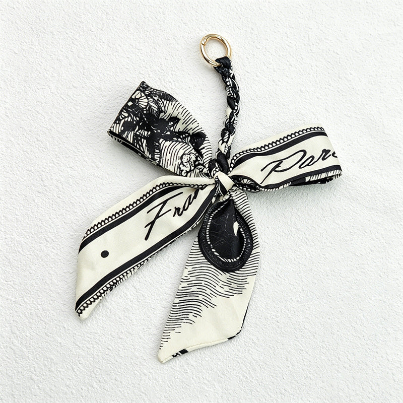 CouldNook Long Tail Bow Bag Charm - Soft Bag Accent
