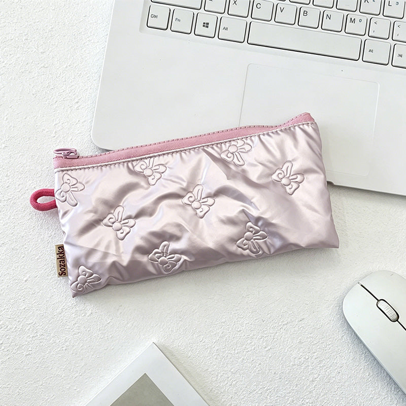 CouldNook Bow and Heart Mini Pouch - Everyday Organizer Bag