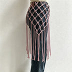 CouldNook Macrame Chair Back Cover - Event Chair Decor