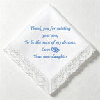 CouldNook Sentiment Handkerchief - Wedding Gift Keepsake
