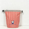 CouldNook Striped Drawstring Lunch Storage Bag - Meal Carry Accent