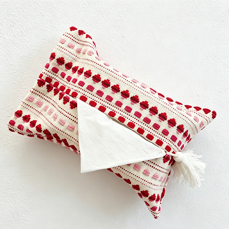CouldNook Nordic Cotton Tissue Bag - Aesthetic Woven Storage