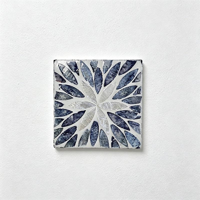 CouldNook Shell Coaster - Natural Mother of Pearl Decor