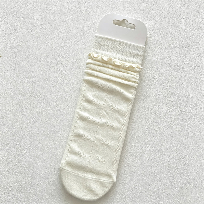 CouldNook Textured Soft Rib Textured Hosiery - Small Space Helper
