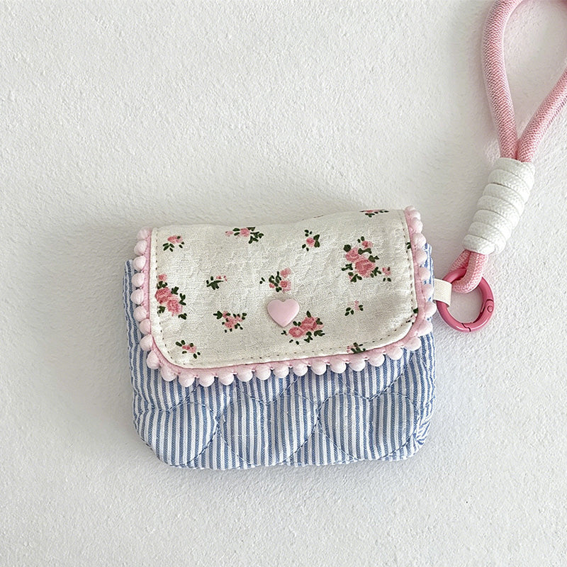 CouldNook Floral Print Mini Storage Pouch - Everyday Organizer Bag