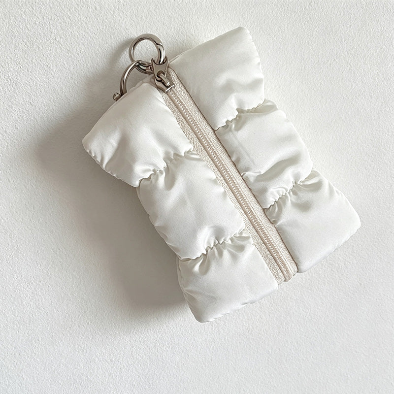 CouldNook Textured Fabric Pouch Organizer Bag - Simple Daily Essential