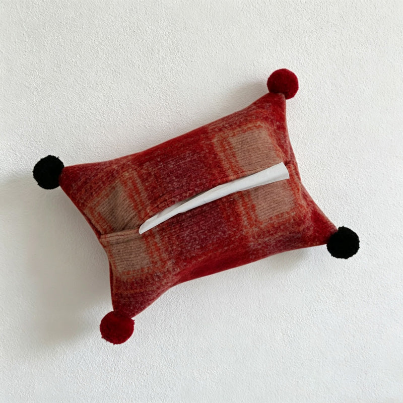 CouldNook Plaid Tissue Cover - Soft Home Detail