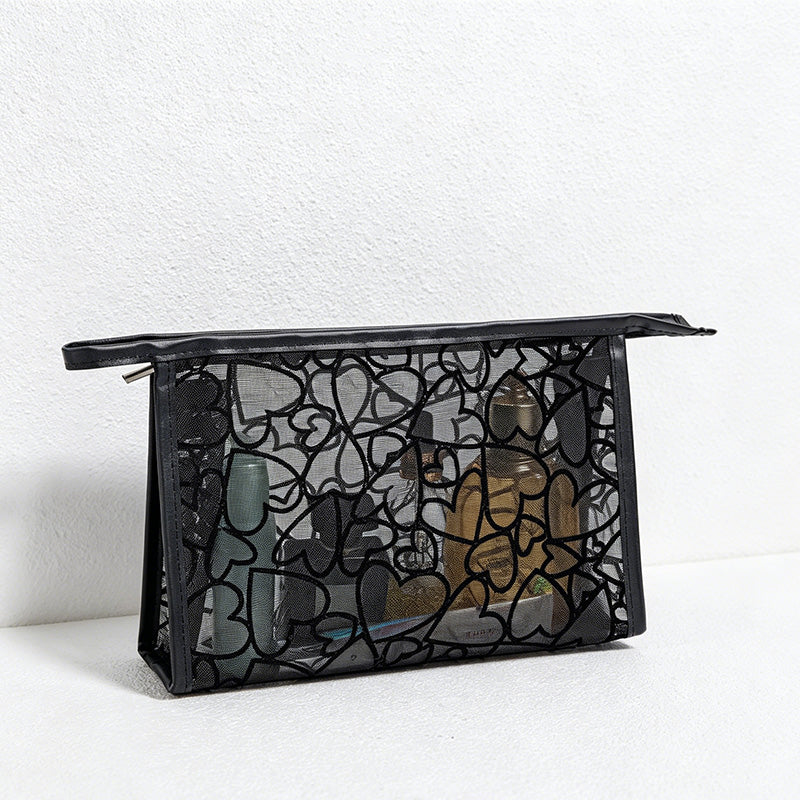 CouldNook Transparent Dot Makeup Pouch - Vanity Storage Accent