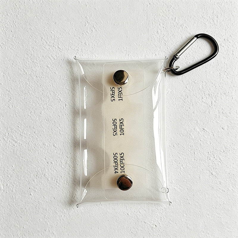 CouldNook Clear Coin Holder Keychain - Everyday Bag Accent