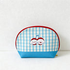 CouldNook Check Pattern Travel Storage Pouch - Dry Wet Helper