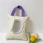 CouldNook Quilted Hanging Tissue Pouch - Stroller and Home Accent