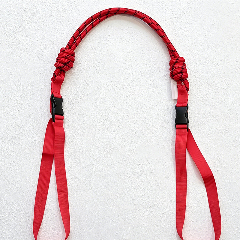 CouldNook Hand Knotted Braided Rope Bag Strap - Adjustable Replacement Crossbody Accessory