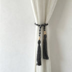 CouldNook Macrame Curtain Tieback - Window Drapery Accent