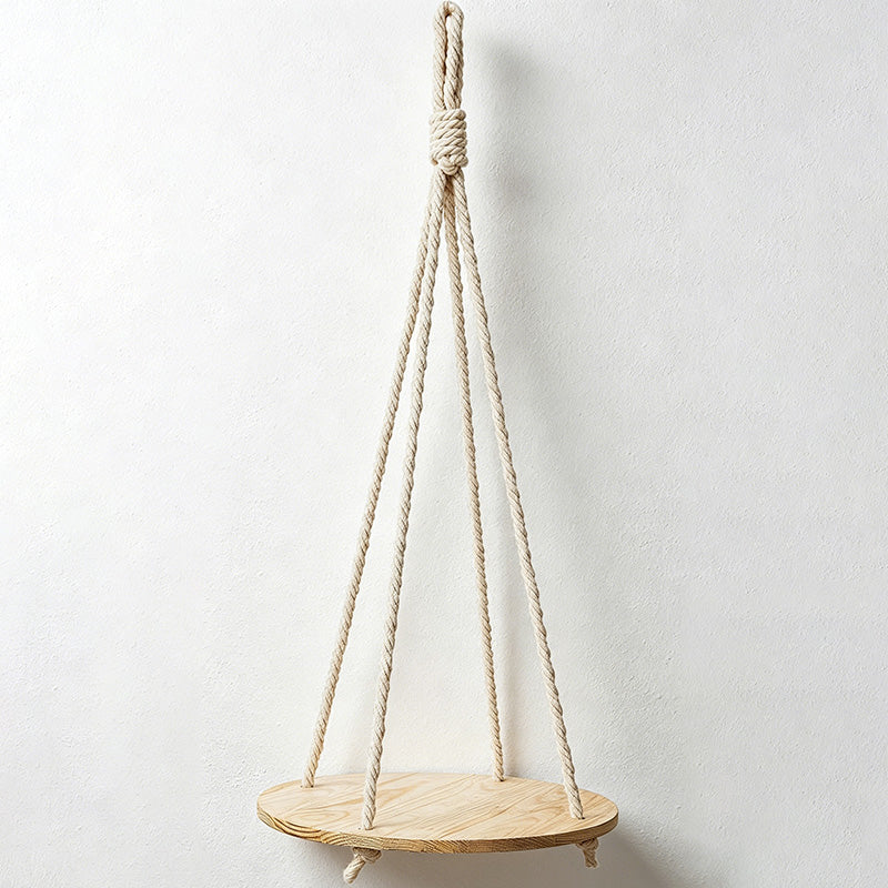 CouldNook Macrame Wall Organizer Rack - Home Storage Decor