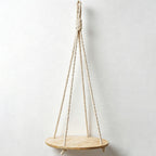 CouldNook Macrame Wall Organizer Rack - Home Storage Decor