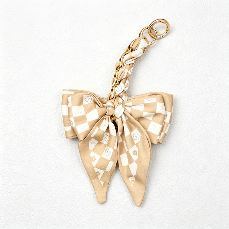 CouldNook 6.69’’ Leaf Pattern Bow Bag Extender - Bag Accent