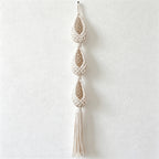 CouldNook Macrame Hanging Shelf - Wall Storage Decor