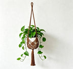 CouldNook Macrame Hanging Basket - Plant Holder Decor