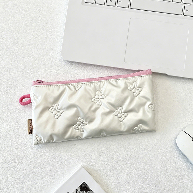 CouldNook Bow and Heart Mini Pouch - Everyday Organizer Bag