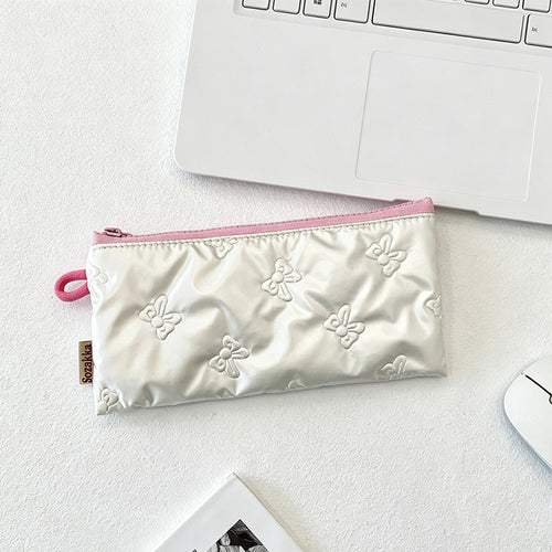 CouldNook Bow and Heart Mini Pouch - Everyday Organizer Bag