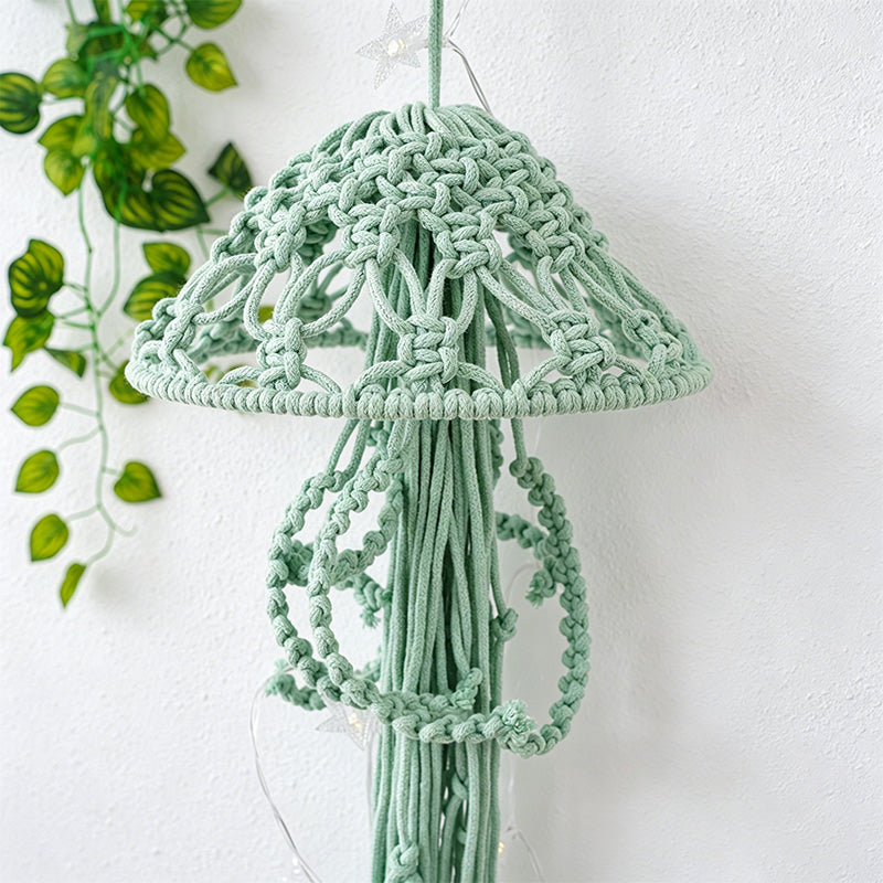 CouldNook Macrame Pendant Lampshade - Hanging Light Decor