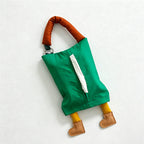 CouldNook Footprint Hanging Tissue Bag - Aesthetic Car Storage Case