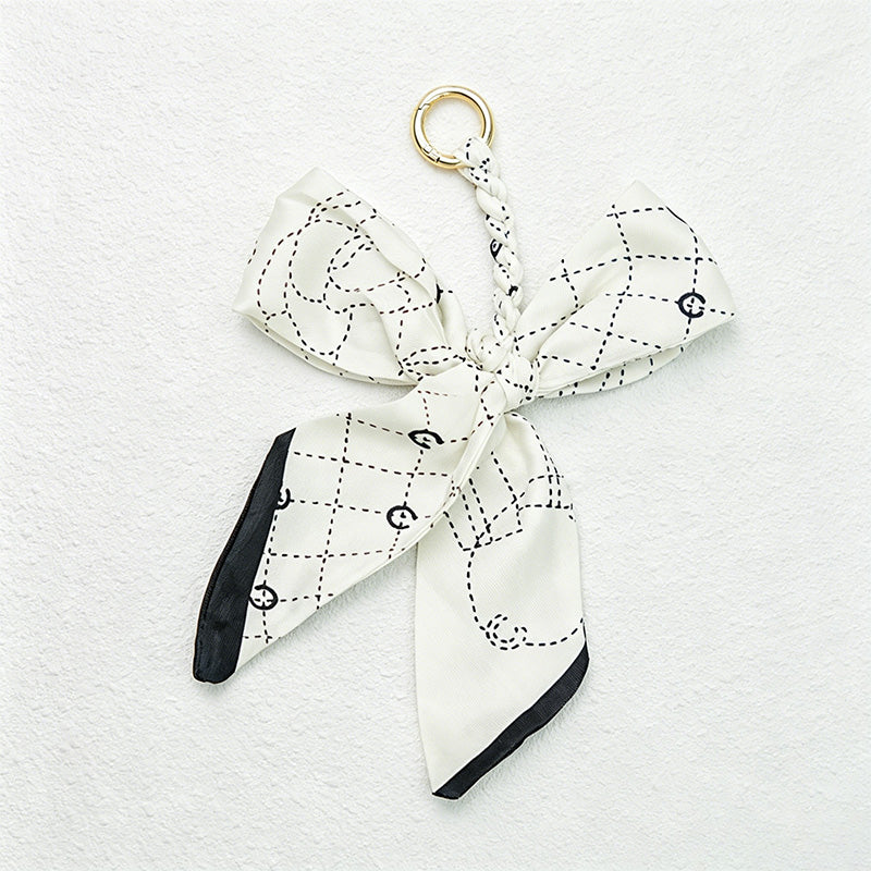 CouldNook Long Tail Bow Bag Charm - Soft Bag Accent