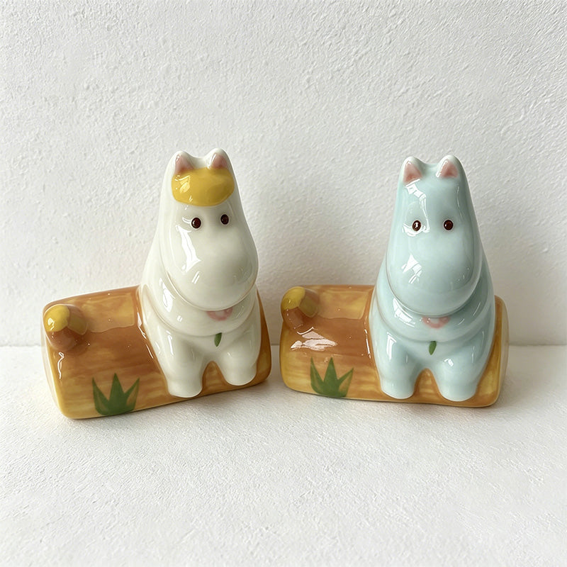 CouldNook Ceramic Chopstick Rest - Tabletop Decor Utensil Holder
