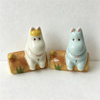 CouldNook Ceramic Chopstick Rest - Tabletop Decor Utensil Holder