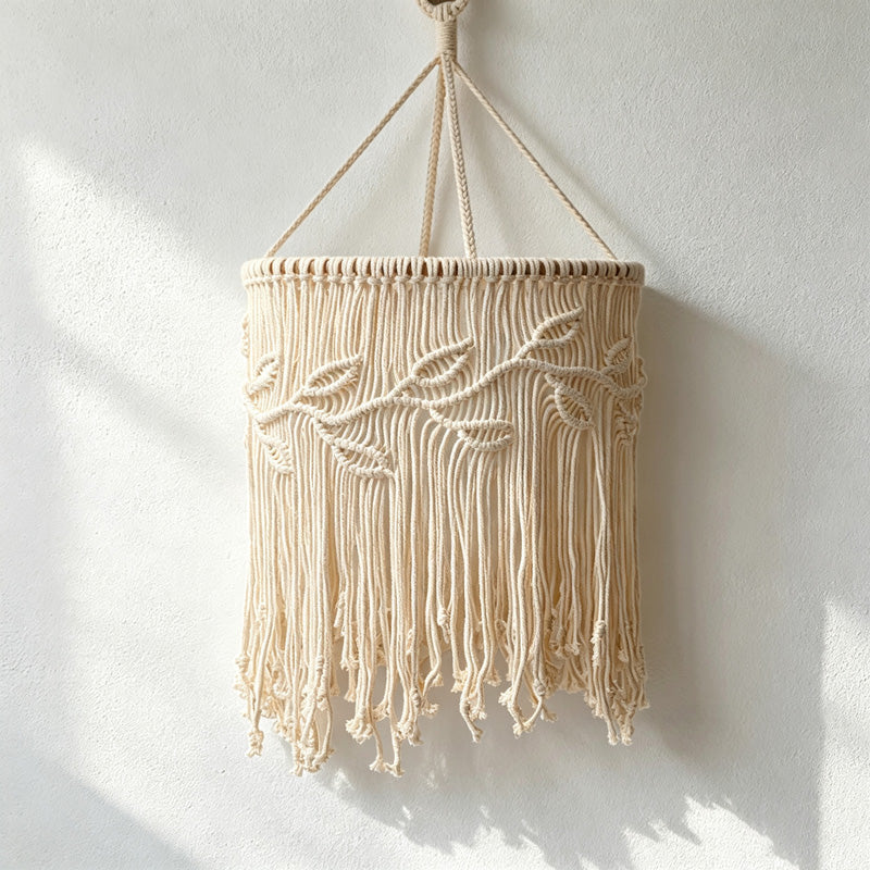 CouldNook Hanging Macrame Wall Decor - Warm Room Detail