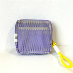CouldNook Clear Boxy Zip Storage Pouch - Travel Vanity Organizer