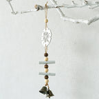 CouldNook Mediterranean Bell Ornament - Coastal Sailboat Wall Decor