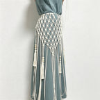 CouldNook Macrame Chair Back Cover - Event Chair Decor