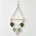 CouldNook Macrame Wooden Wall Shelf - Wall Accent Decor