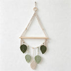 CouldNook Macrame Wooden Wall Shelf - Wall Accent Decor