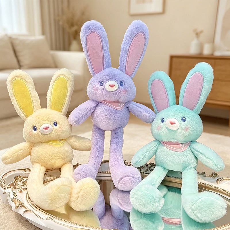 CouldNook Long Ear Bunny Plush Bag Charm - Giftable Accent