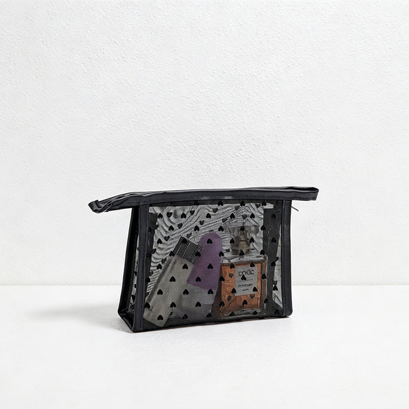 CouldNook Transparent Dot Makeup Pouch - Vanity Storage Accent