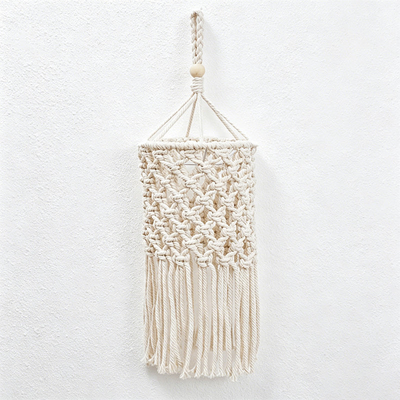 CouldNook Woven Basket Lamp Shade - Warm Hanging Light
