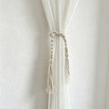 CouldNook Macrame Curtain Tieback - Window Drapery Accent