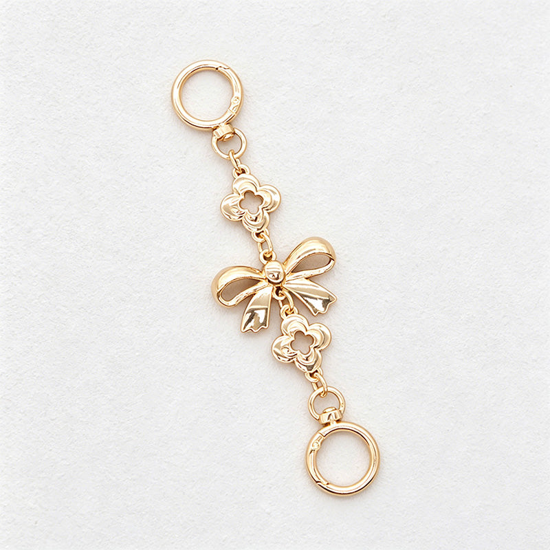 CouldNook Bow Detail Chain Bag Extender - Everyday Bag Accent