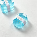 CouldNook Translucent Gemstone & Heart Gold Foil Handmade Soap