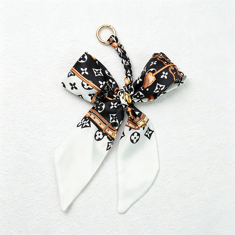 CouldNook Long Tail Bow Bag Charm - Soft Bag Accent