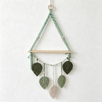CouldNook Macrame Wooden Wall Shelf - Wall Accent Decor