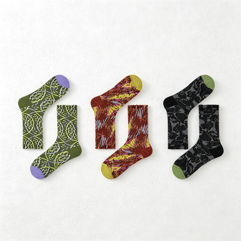 CouldNook Textured Botanical Textured Hosiery - Practical Room Accent